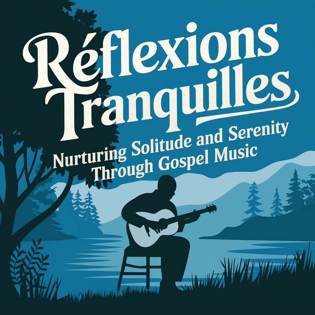 Cover image for Réflexions Tranquilles, depicting a tranquil garden at twilight, symbolizing the serene and contemplative nature of the music.