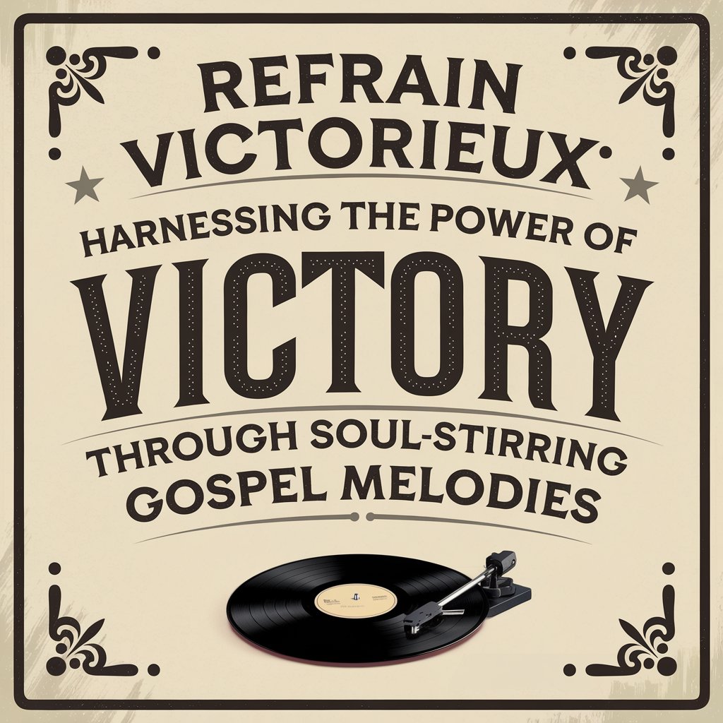 Album cover for Refrain Victorieux, showing a radiant sunrise over a mountain peak, symbolizing the ascent to victory and the overcoming of spiritual challenges.